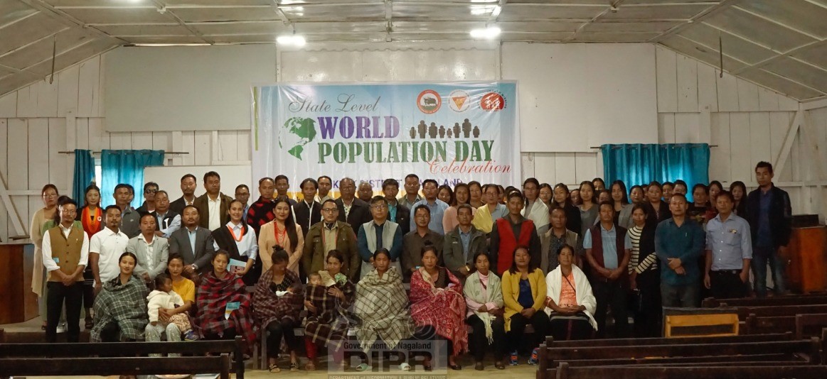 STATE WORLD POPULATION DAY CELEBRATED AT NOKLAK DIPR Nagaland